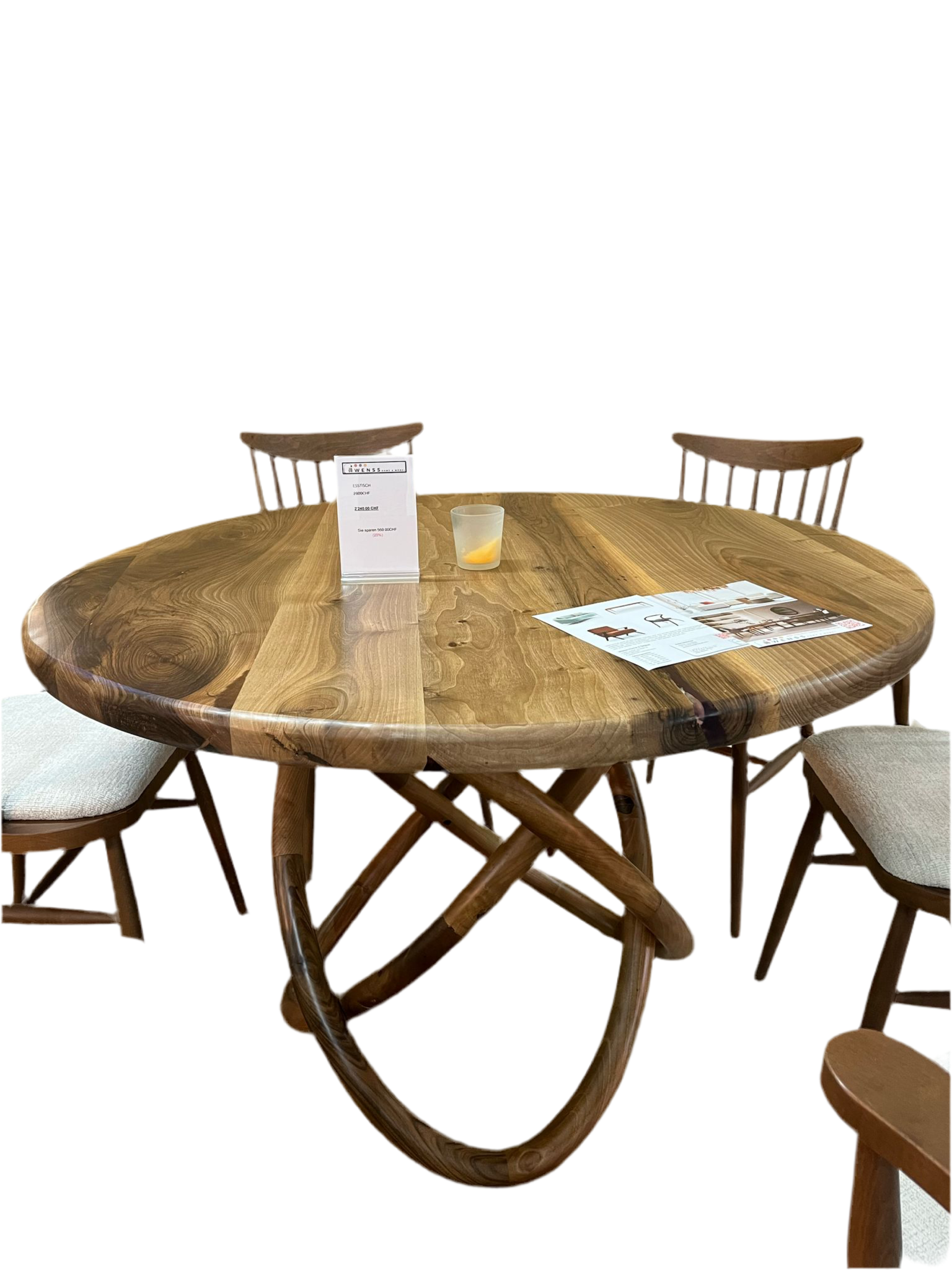 WHM Circulo Nuss Esstisch