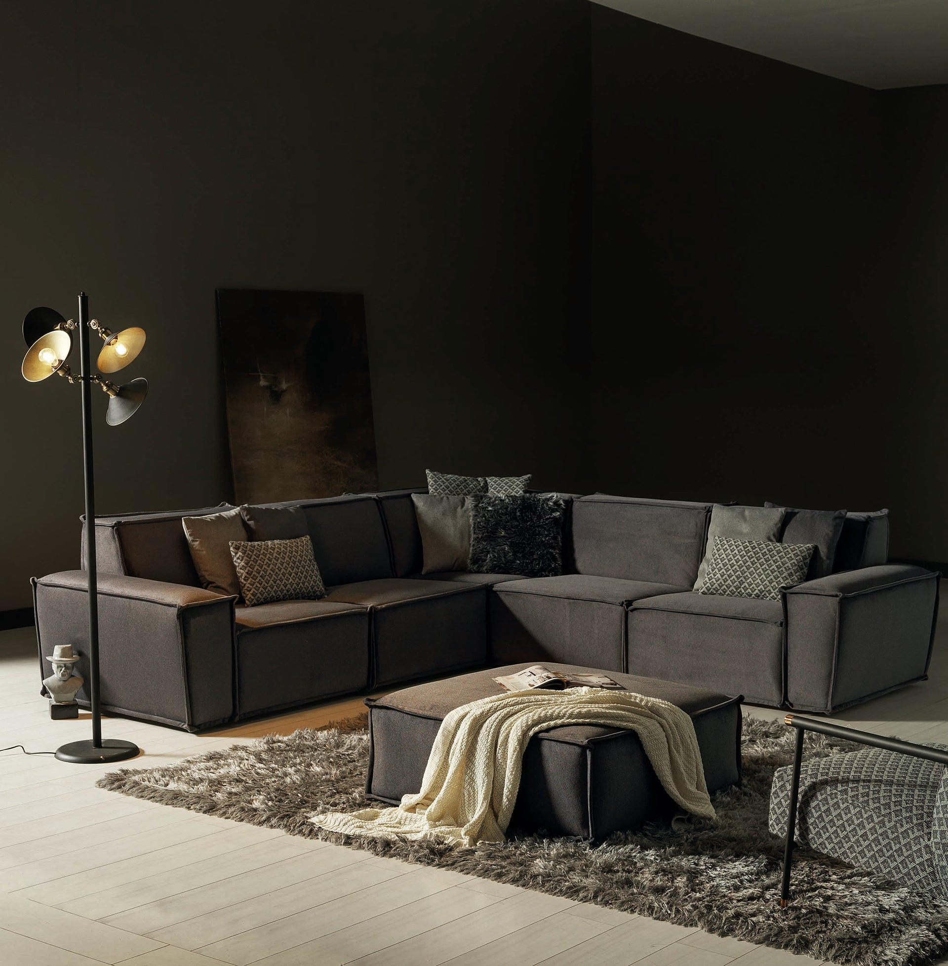 Padova Ecksofa & Hocker