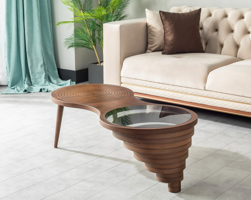 Relax Table Nussholz